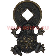 Жабка с монетой в кошелек (Китай) 2,6 см
