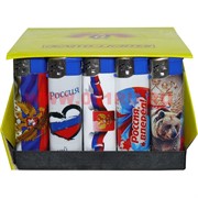 Зажигалка газовая Ognivo-Lighter «триколор Россия» 50 шт/бл