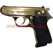 Зажигалка сувенирная Walter 7.65 мм в кобуре и подарочной коробке