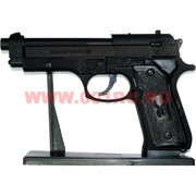 Зажигалка-сувенир Beretta черная US.9mm M9-P