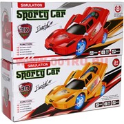 Игрушка музыкальная машинка спортивная