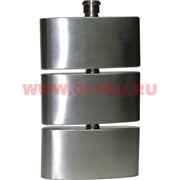 Фляжка большая тройная для 3 видов напитка