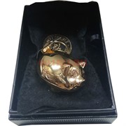 Зажигалка USB Свинка металлическая