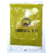 Бисер №6 (3,6 мм) желтый прозрачный №170 450 грамм