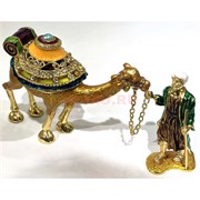 Шкатулка со стразами «Старец и верблюд» (3969)