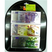 Магнит (48) виниловый купюры евро