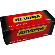 Батарейки АА пальчиковые солевые Revolta 60 шт
