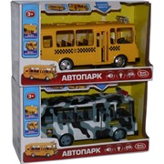 Машина Автопарк (автобус и омон и др.) виды в ассортименте