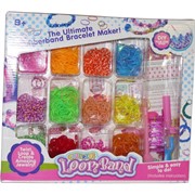 Набор резиночек Colorful Loom Band 12 видов