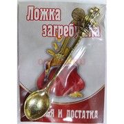 Денежный талисман ложка загребушка с короной