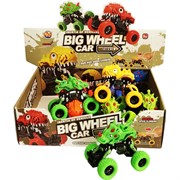 Big Wheel Car машинка динозавр иннерционная 8 шт/уп