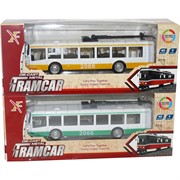 Троллейбус Tramcar металлический (свет, звук) иннерционный