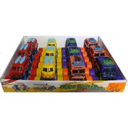Игрушка (KC-369) Машинки Wild Power Zap 12 шт/уп