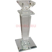 Подсвечник стеклянный «колонна» 20 см (10341)
