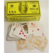 Карты игральные 54 шт USA Dollar 12 шт/уп