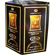 Масляные духи Al-Rehab «Oud &amp; Rose» 6 мл масло парфюмерное 6 шт/уп
