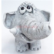 Фигурка Слоник из мраморной крошки 9 см
