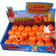 Игрушка антистресс Зайка в марковке 24 шт/упаковка