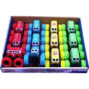Машинки служебные иннерционные 4x4 Spin Wheels 12 шт/упаковка
