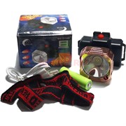 Фонарь налобный 2W LED (GG-5118A) с зарядкой USB