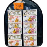 Магниты Кролик (KL-4198) денежные купюры 12 шт/упаковка