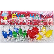 Брелок резиновый большой M&M's 12 шт/упаковка