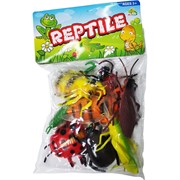 Игрушечный набор "Насекомые" мягкие