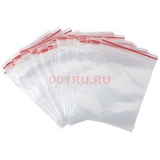 Фасовочные пакеты 100 шт Гриппер Zip Lock 25х35 см