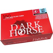 Гильзы сигаретные с фильтром Dark Horse 100 шт King Size
