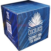 Уголь для кальяна кокосовый Cocoloco 26 мм 1 кг