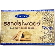 Благовония конусы Satya Sandalwood 10 шт/упаковка