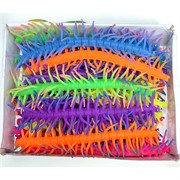 Игрушка антистресс Сороконожка 25 см 24 шт/упаковка