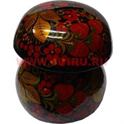 Копилка "Грибок" хохлома