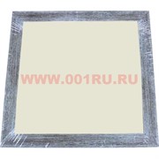 Фоторамка-багет квадратная серо-коричневая 20*20