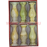 Подсвечник из оникса 10 см (1,5х4) 6 шт/уп, цена за 1 шт