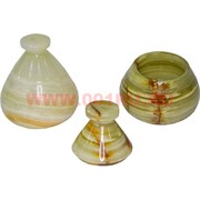 Шкатулка из оникса с крышкой 7,5 см