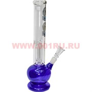 Бонг стеклянный 30 см с рисунками