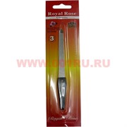 Пилочка для ногтей Royal Rose (8105) с пластиковой ручкой, цена за 24 шт