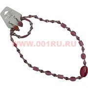 Набор 3в1 из кошачьего глаза, цвет розовый