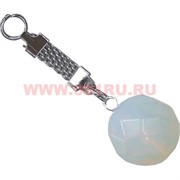 Брелок из лунного камня 16 мм граненого 10 шт/уп