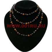 Бусы 125 см из сердолика 8 мм