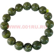 Браслет из змеевика 10 мм (иммитация)