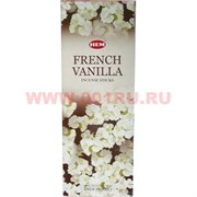 Благовония HEM "French Vanilla" (Французская ваниль) 6 шт/уп, цена за уп