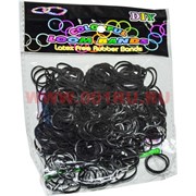Резинки Loom Bands "черного цвета" 600 шт, цена за 12 уп