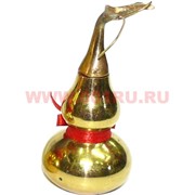 Тыква-горлянка фэншуй малая 7,5 см (металл латунь, раскручивается)