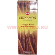 Благовония HEM Hexa CINNAMON, цена за уп 6 шт (корица)