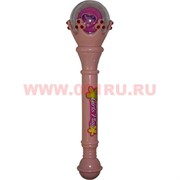 Светящаяся игрушка «волшебная палочка» со звуком крутится 30 см