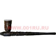 Трубка курительная большая 17 см с керамической вставкой