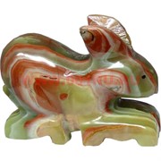 Кролик 8см, оникс (4 дюйма)