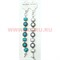 Браслет "Fashion Jewerly" круг и квадрат 19-20 см в ассортименте